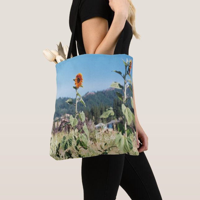 Tote Bag Sunflowers d'été..... (De près)