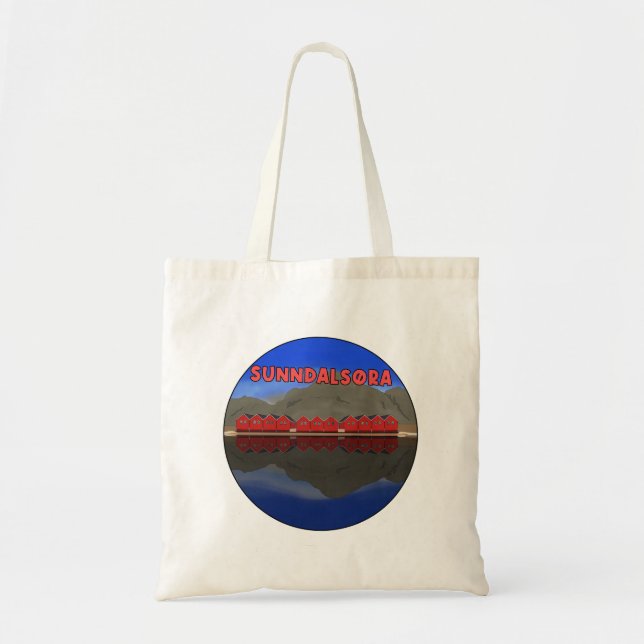 Tote Bag Sunndalsøra Norvège (Devant)