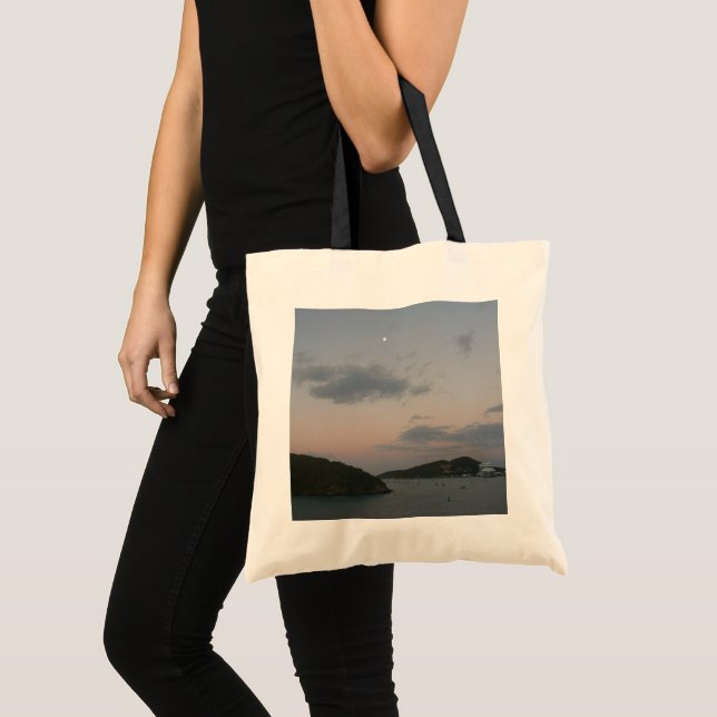 Tote Bag Sunrise aux îles Vierges de Saint-Thomas III (Devant (produit))