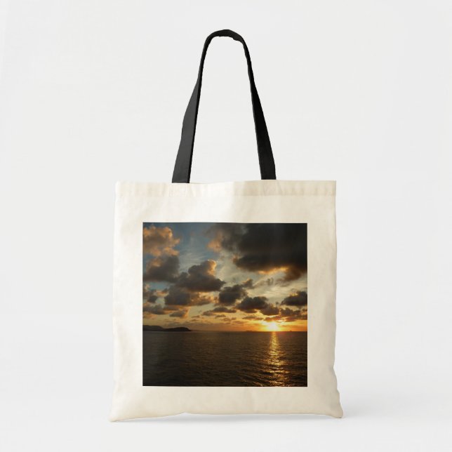 Tote Bag Sunrise aux îles Virgin (Devant)