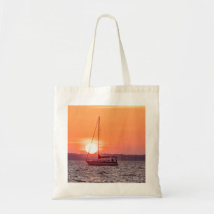 Tote Bag Sunrise du bateau à voile