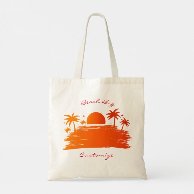 Tote Bag Sunrise Sunset Thunder Cove (Dos)
