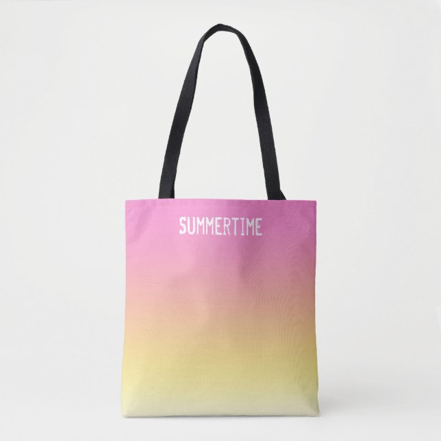 Tote Bag Sunset Beach Fourre-tout en été (Devant)