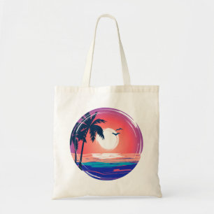 Tote Bag Sunset de plage d'été