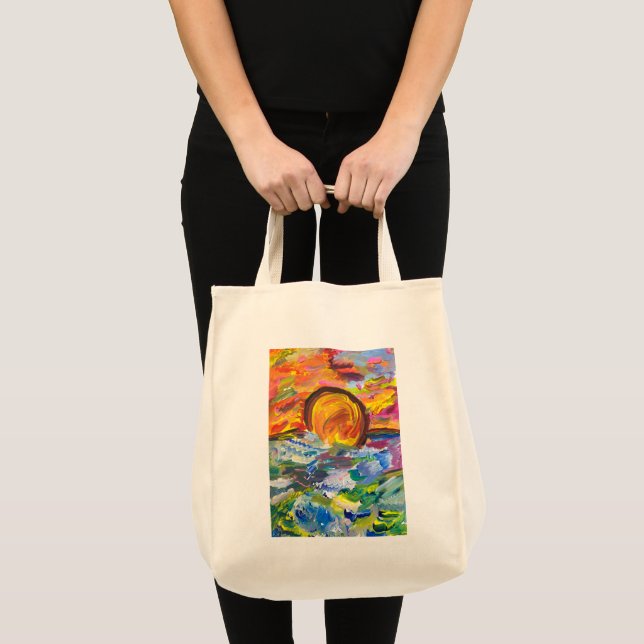 Tote Bag Sunset Fourre-tout (Devant (produit))