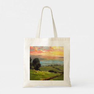 Tote Bag Sunset on the Farm