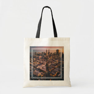 Tote Bag Sunset Over San Francisco Financial District