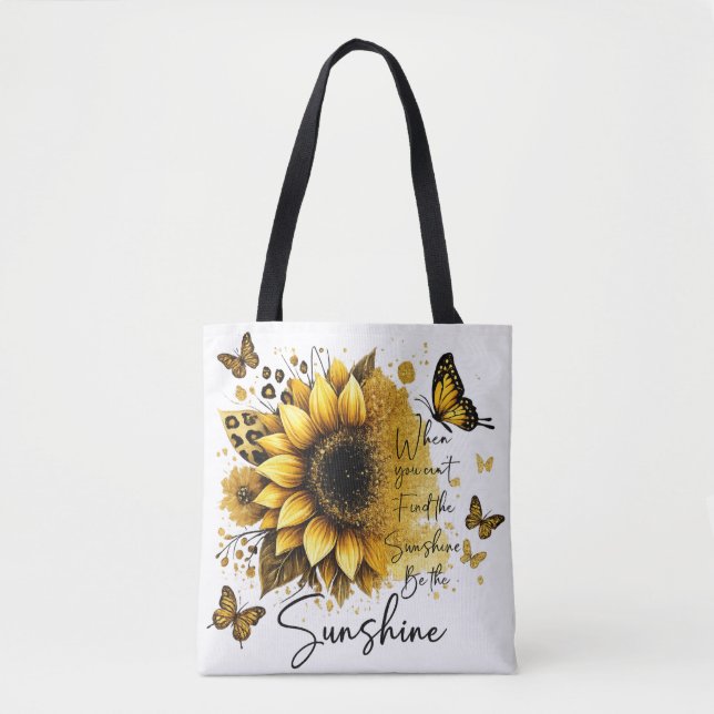 Tote Bag Sunshine Be the Sunshine | (Devant)