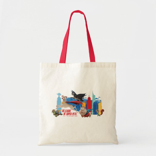 Tote Bag Super-Animaux de patrouille Metropolis (Devant)
