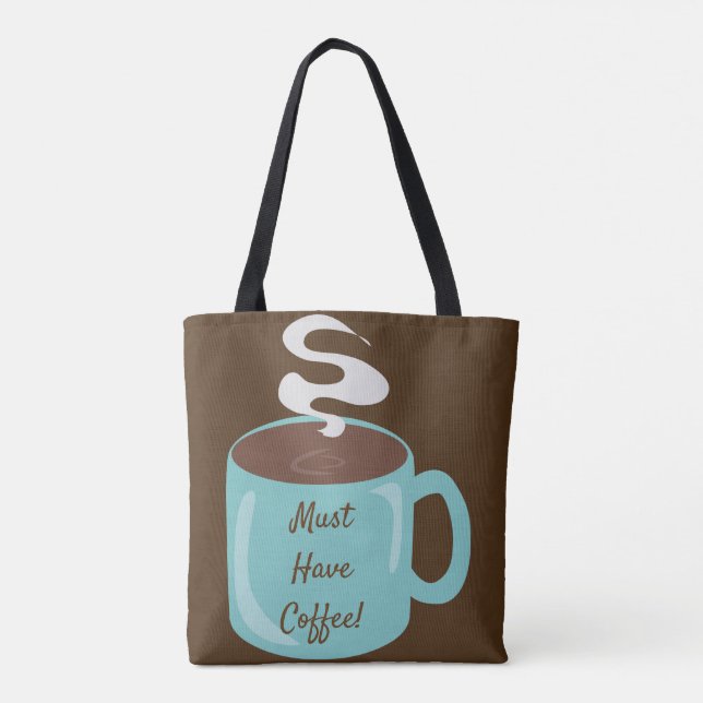 Tote Bag Super Coupe Géante de Café (Dos)