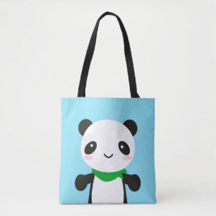 Tote Bag Super Cute Kawaii Panda