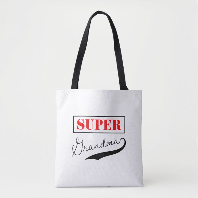 Tote Bag Super grand-mère (Devant)