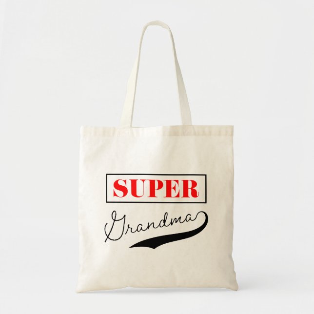 Tote Bag Super grand-mère (Devant)