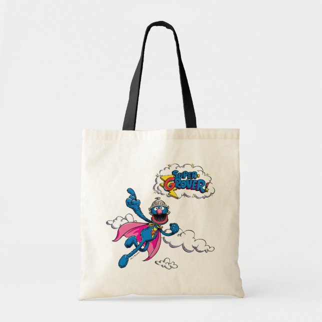 Tote Bag Super Grover Vintage (Devant)