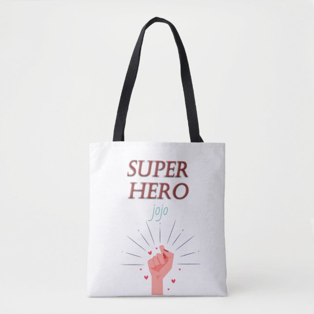 Tote Bag super héros  (Devant)