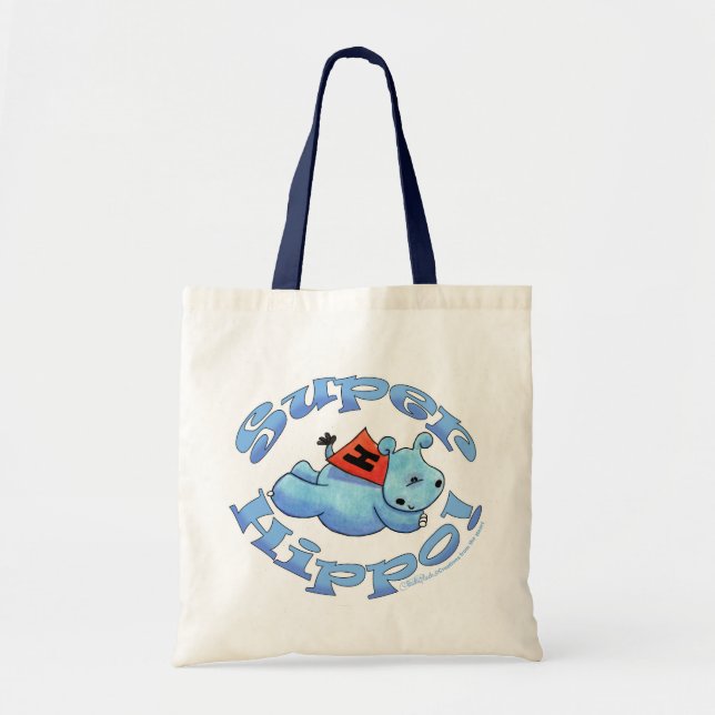 Tote Bag Super Hippo (Devant)