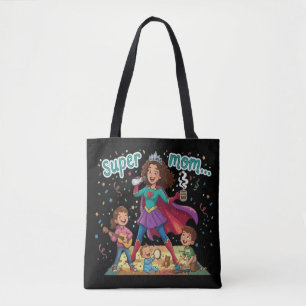 Tote Bag Super Maman Héroïne - Célébration de la Fête des M