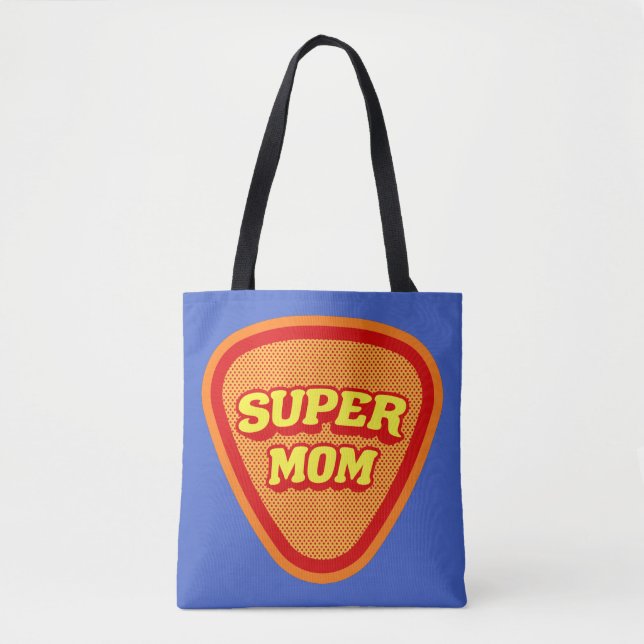 Tote Bag Super Maman Mother's Day (Devant)