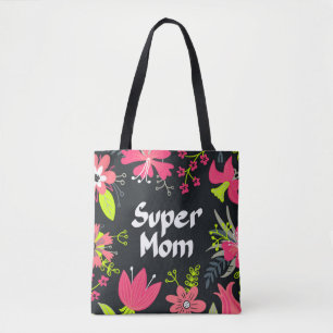 Tote Bag Super Maman - Pour la fête des mères