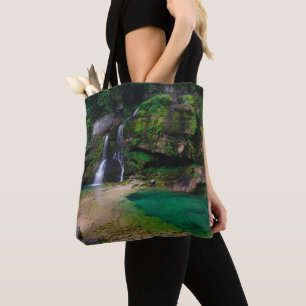 Tote Bag Superbe cascade Virje, Slovénie Poster