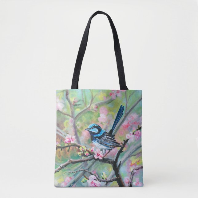 Tote Bag Superbe Fairy Wren - (Devant)