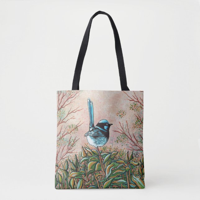 Tote Bag Superbe Fourre-tout Fairy Wren (Devant)