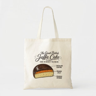 Tote Bag Superbe Jaffa Cake britannique - Gâteau ou Biscuit