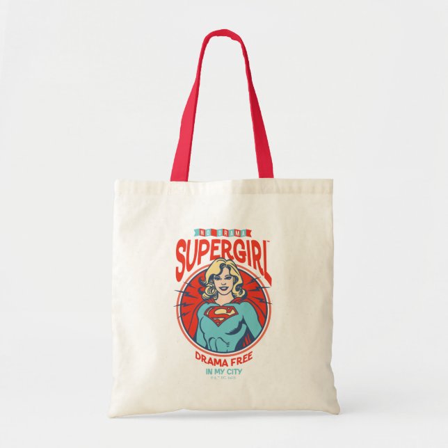 Tote Bag Supergirl Drame Gratuit Dans Ma Ville (Devant)