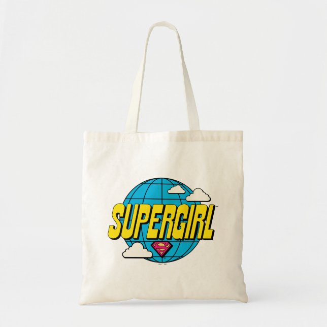 Tote Bag Supergirl Graphique Pop Mondial (Devant)