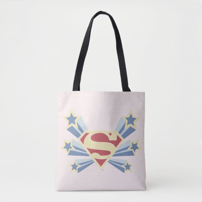 Tote Bag Supergirl Stars S-Shield (Devant)