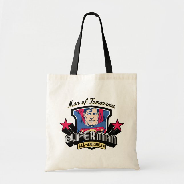 Tote Bag Superman - Homme de demain (Devant)