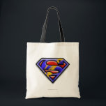 Tote Bag Superman S-Shield | Logo de l'aérographe violet<br><div class="desc">DC Comics : Superman</div>