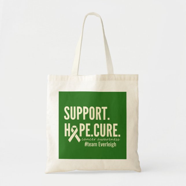 Tote Bag support de sensibilisation au cancer Toilettes et  (Devant)