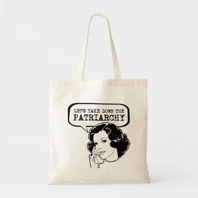 Tote Bag Supprimons le Patriarcat (Devant)