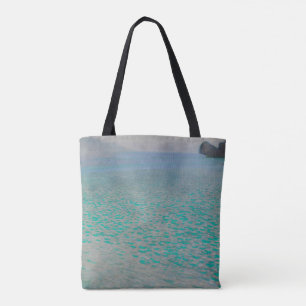 Tote Bag Sur le lac Attersee par Gustav Klimt, Art Vintage
