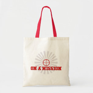 Tote Bag SUR UNE MISSION Sniper Scope Artwork Cool