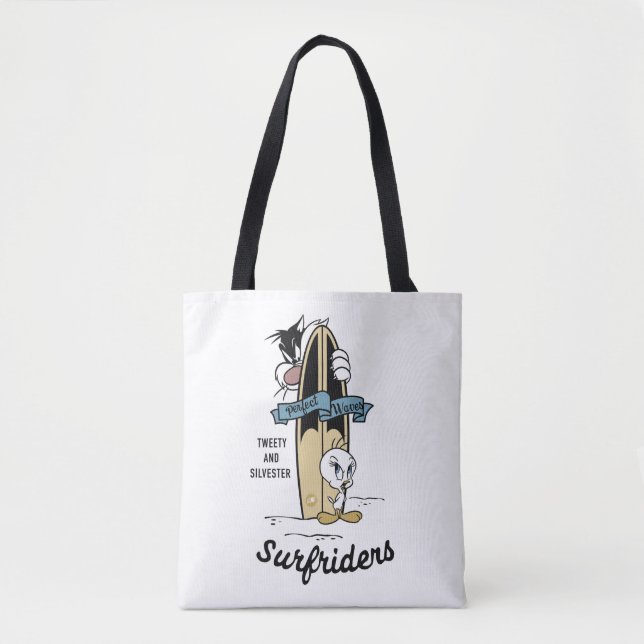 Tote Bag Surfrigo TWEETY™ et SYLVESTER™ (Devant)
