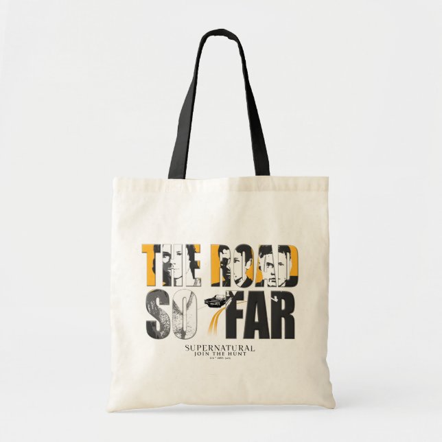 Tote Bag Surnaturel "La Route Jusqu'Ici" (Devant)