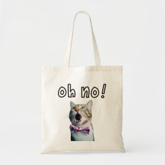 Tote Bag Surprised cat