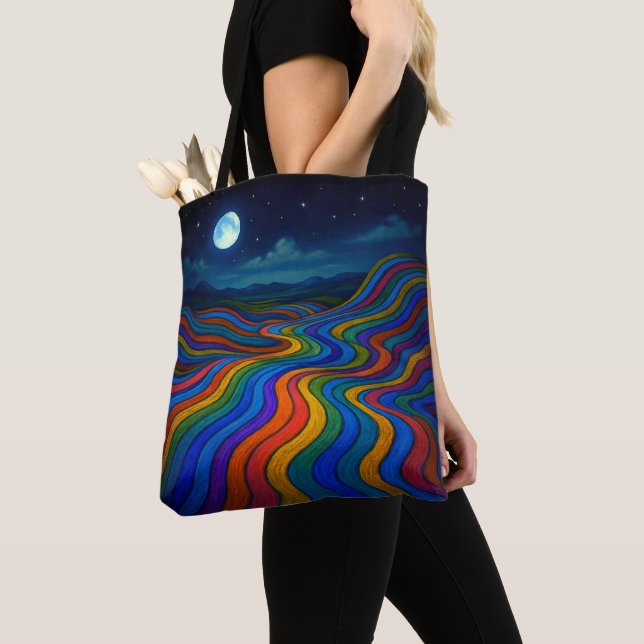 Tote Bag Surreal Dream Land (De près)