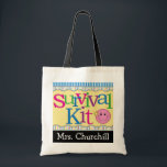 Tote Bag Survival Kit - SRF<br><div class="desc">Zazzle offers fantastic sales and quantity discounts. Customize it from the large bags to the cute budget tote ... and have fun with that! Check my Teacher Section for more great gifts and please check back often for more versions of this and new products! ... As a teacher myself, I...</div>