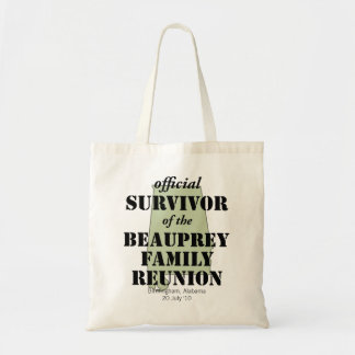 Tote Bag Survivant de la Réunion familiale de l'Alabama (ve