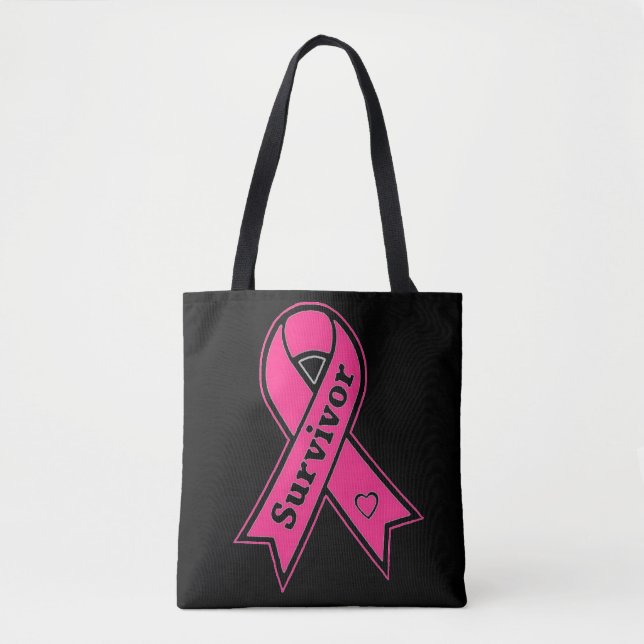 Tote Bag Survivant du cancer du sein (Devant)