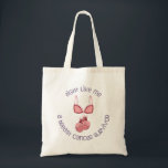 Tote Bag Survivant du cancer du sein<br><div class="desc">Soutenez quelqu'un que vous connaissez et aidez à trouver un remède pour le cancer du sein. C’est une combattante. Sauvez les soutiens-gorge !</div>