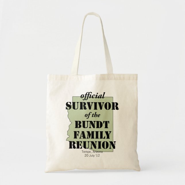 Tote Bag Survivant officiel (Devant)