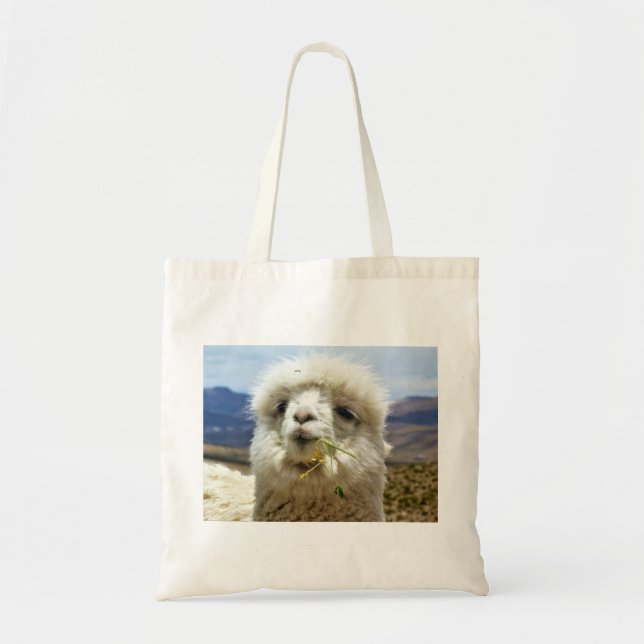 Tote Bag Süsses Alpaca (Devant)