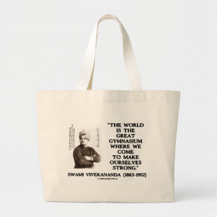 Tote Bag Swami Vivekananda Monde Grand Gymnase Fort