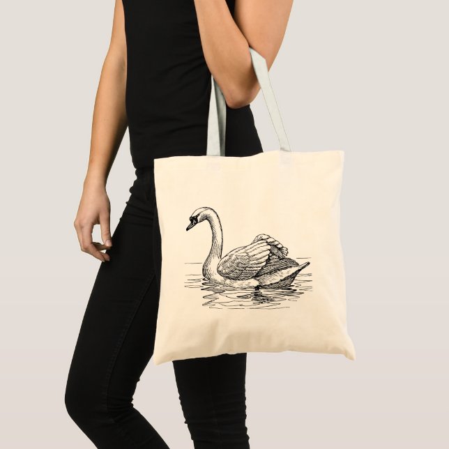 Tote Bag Swan (Devant (produit))