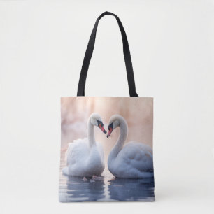 Tote Bag Swan Animal Bird Beauté Liberté Nature sauvage Nat