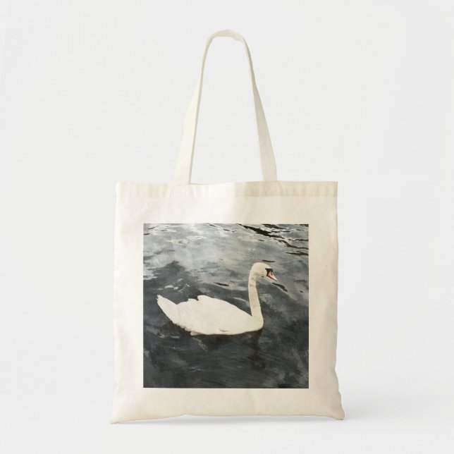 Tote Bag Swan impressionniste (Devant)